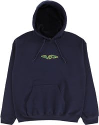 WKND Fishbone Embroidery Hoodie - navy