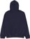 WKND Fishbone Embroidery Hoodie - navy - reverse