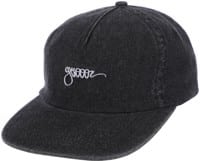 GX1000 Tag Strapback Hat - black