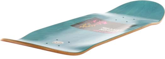 Black Label Adams Suffer 9.0 Custom Egg Skateboard Deck - black