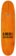Black Label Ripped Barcode 9.0 Custom Egg Skateboard Deck - top