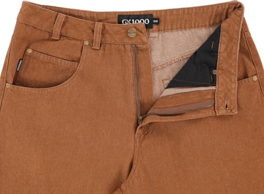 GX1000 Baggy Denim Jeans - brown | Tactics