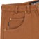 GX1000 Baggy Denim Jeans - brown - front detail