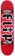 Flip Team HKD 7.75 Complete Skateboard - red