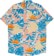 Volcom Leaf Pit Floral S/S Shirt - salmon - reverse