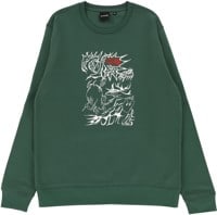 Cleaver Kazwes Crew Sweatshirt - bottle green