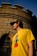 FlameTec Keyhole T-Shirt - mustard - Lifestyle 2