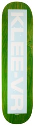 Cleaver Klee-VR Sticker 8.125 Skateboard Deck - green
