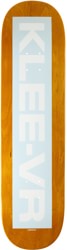 Cleaver Klee-VR Sticker 8.25 Skateboard Deck - brown