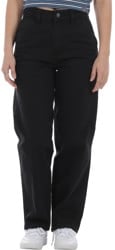 Dickies Women's Duck Canvas Pants - stonewash black