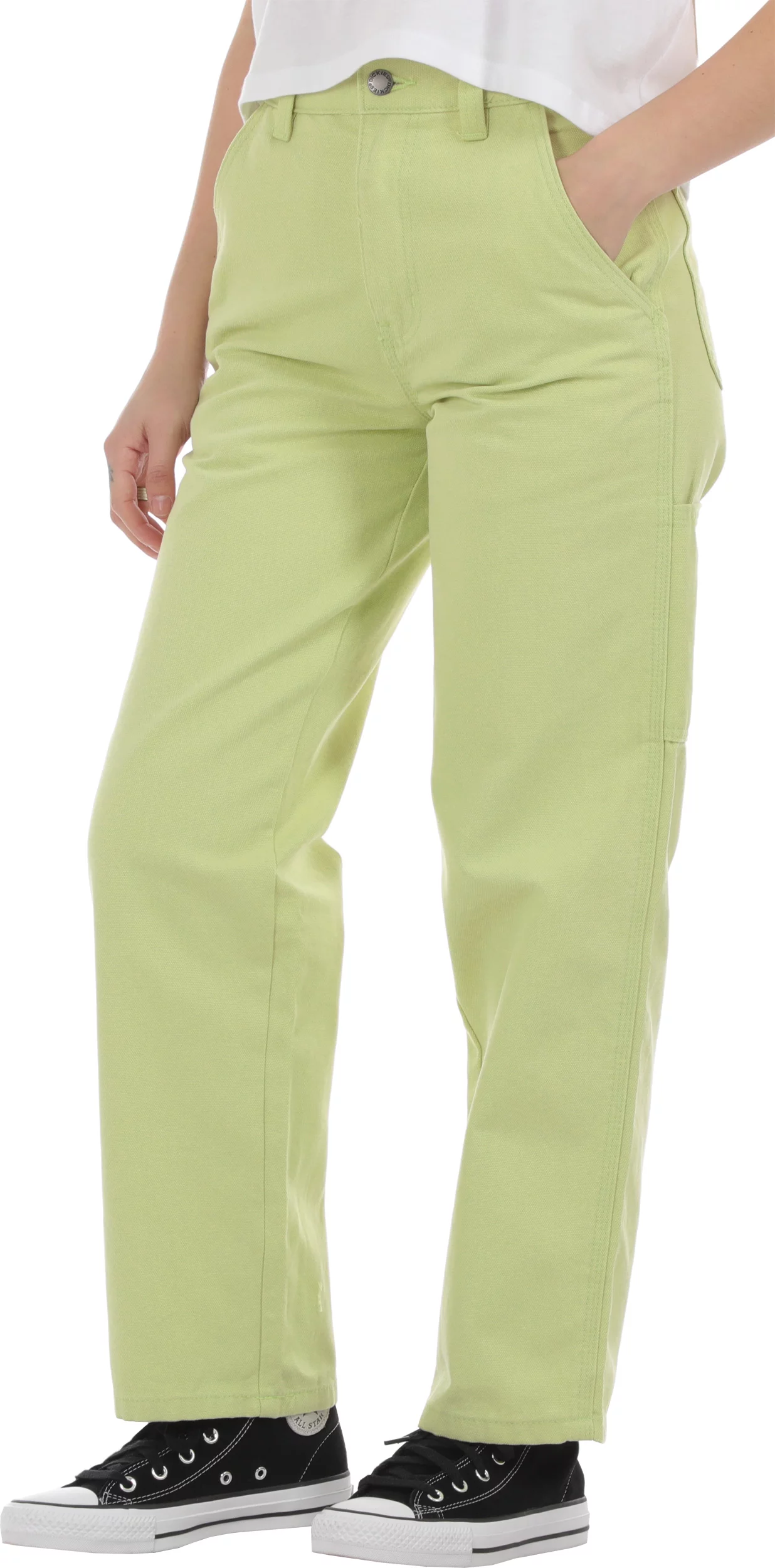 Dickies Women's Duck Canvas Pants stonewash pale green Tactics