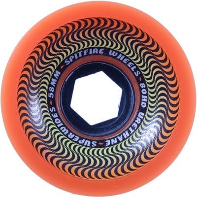 Spitfire Superwide 80HD Cruiser Skateboard Wheels - orange (80d) - view large