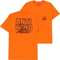 Anti-Hero Custom T-Shirt - safety orange