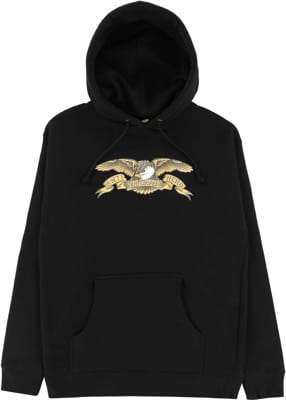 Anti-Hero Misregister Eagle Hoodie - black/brown multi - view large