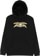 Anti-Hero Misregister Eagle Hoodie - black/brown multi