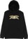 Anti-Hero Misregister Eagle Hoodie - black/brown multi