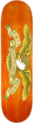 Anti-Hero Mis-Registered Eagle 8.25 Skateboard Deck - orange - view large
