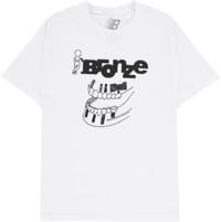 Bronze 56k Teeth T-Shirt - white