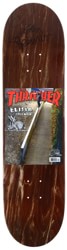 Baker Elissa Steamer Thrasher Cover 8.25 Hand Signed Skateboard Deck - brown