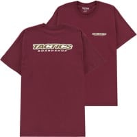 Tactics Throwback T-Shirt - maroon