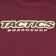 Tactics Throwback T-Shirt - maroon - reverse detail