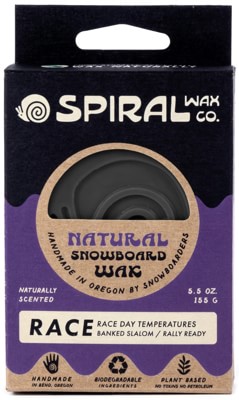 Spiral Wax Co Graphite Race Snowboard Wax - black - view large