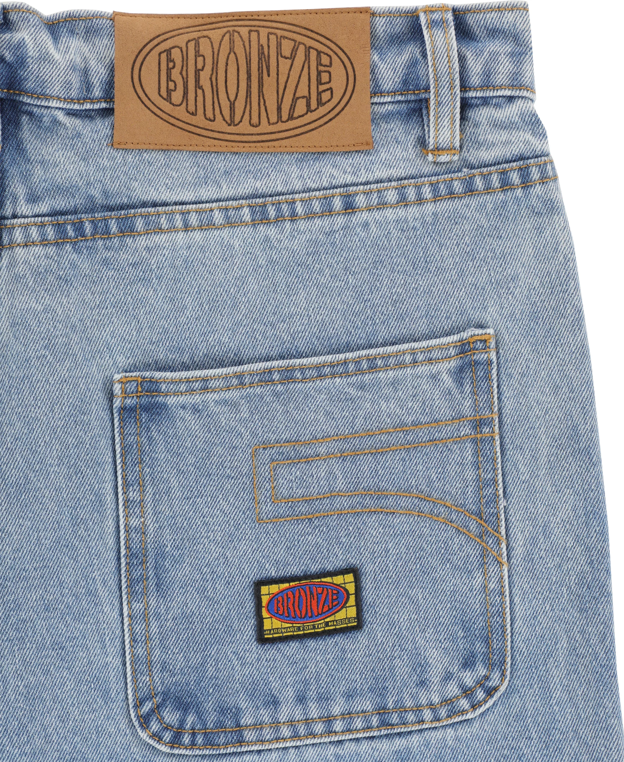 Bronze 56k 56 Denim Jeans - light wash | Tactics