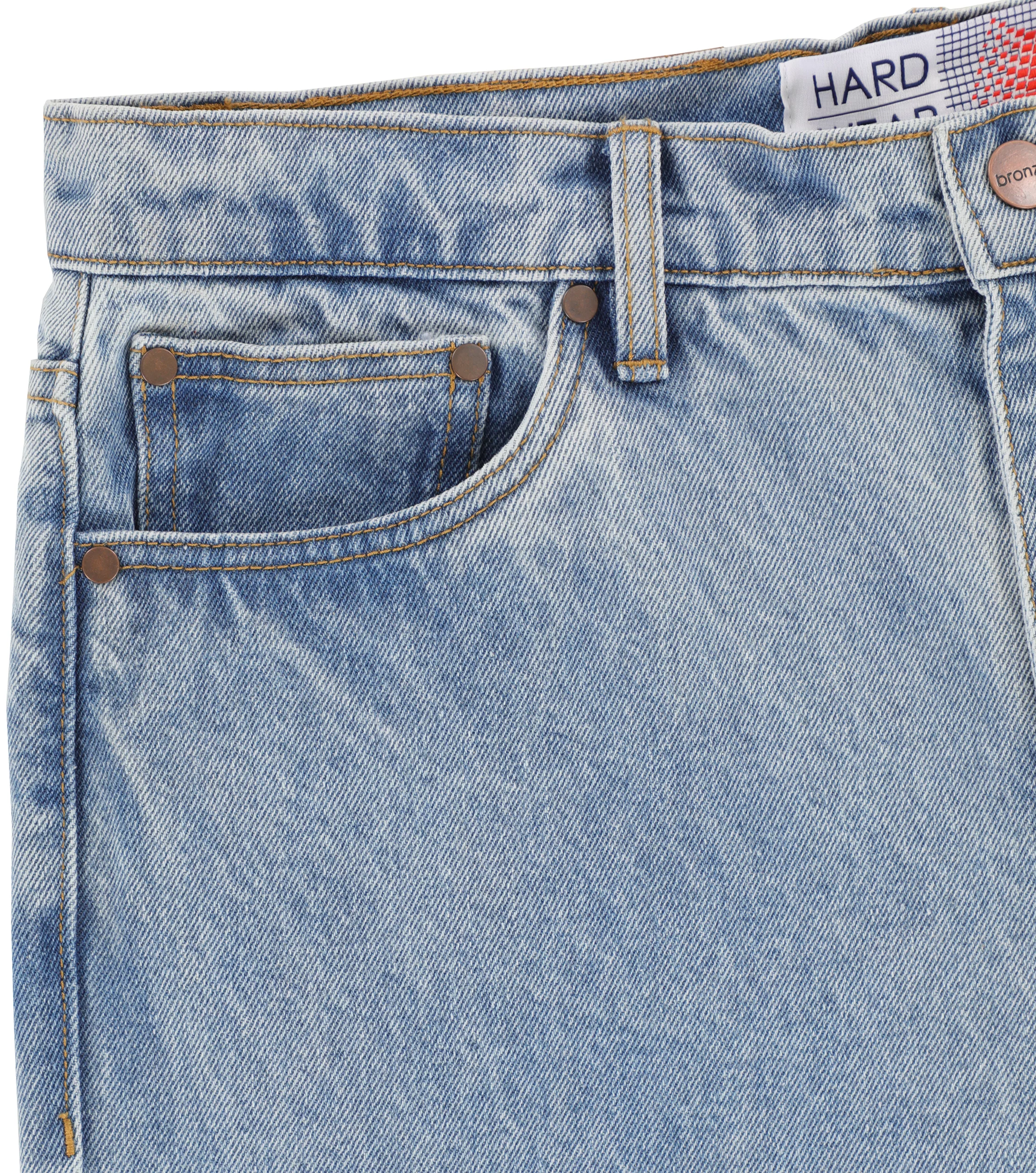 【BAON】Penne Raising Denim Pants Bronze56k Denim Pants (Light Wash) — Skate Supply