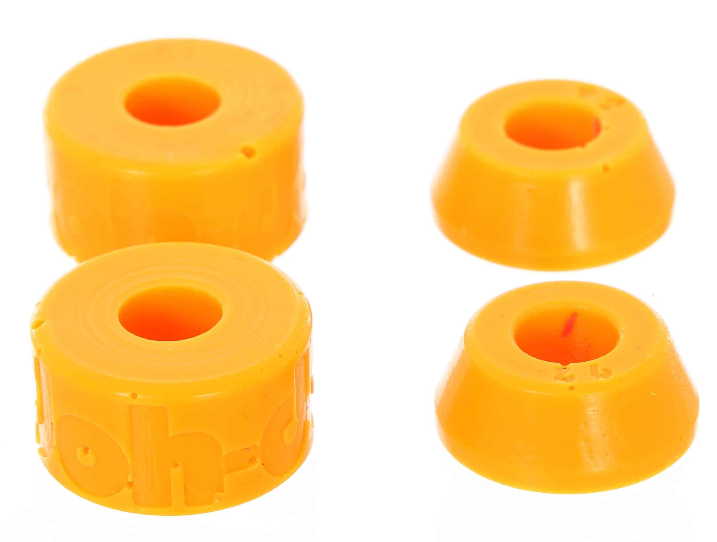 Shortys Doh Doh's Quad Pack Skate Bushings (2 Truck Set) yellow Tactics