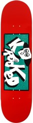 Krooked Team Incognito 8.38 Skateboard Deck - teal