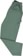 Bronze 56k Karpenter Pants - slate green - alternate fold