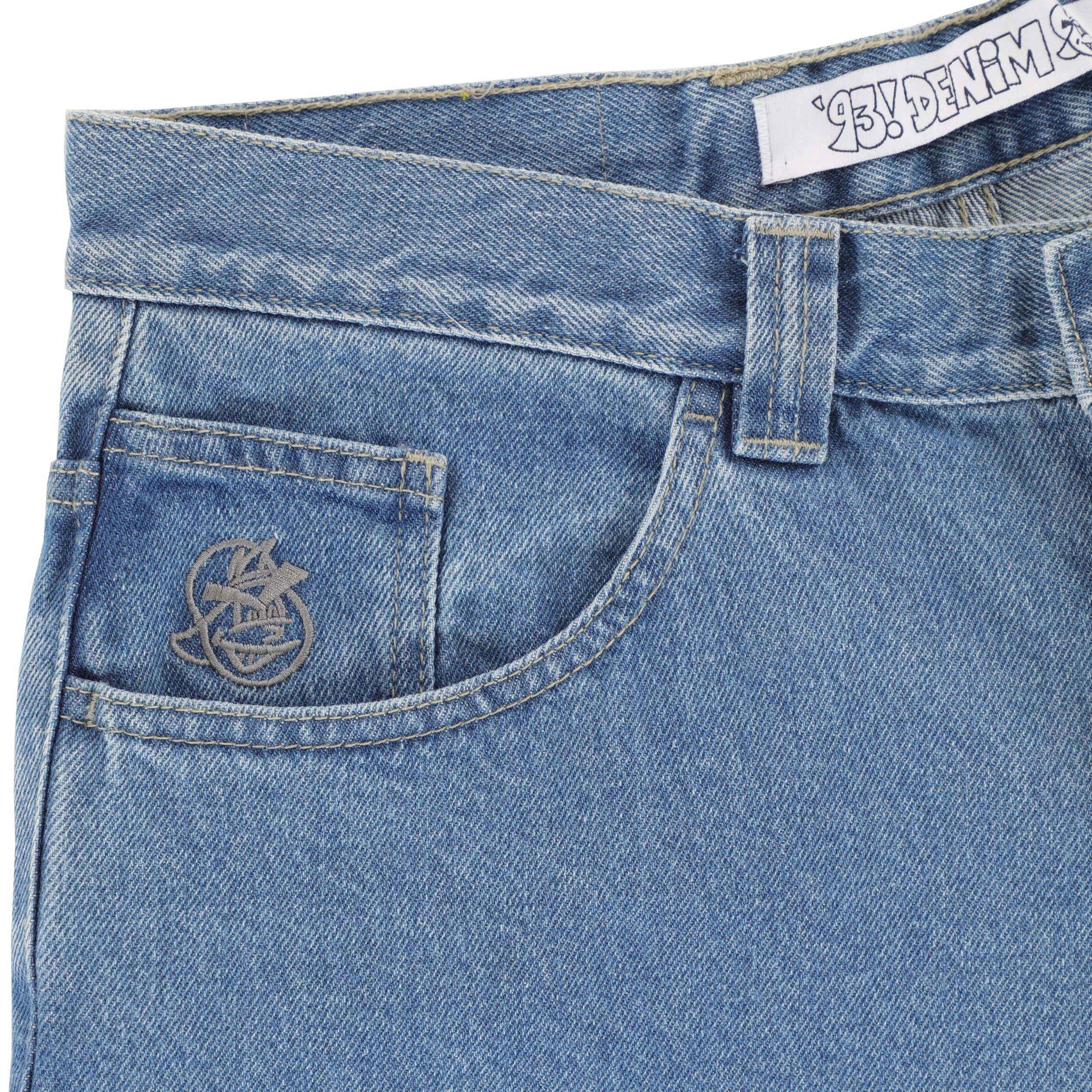 Polar Skate Co. '93! Denim Jeans - mid blue | Tactics Polar Skate Co. '93! Denim Jeans - mid blue | Tactics