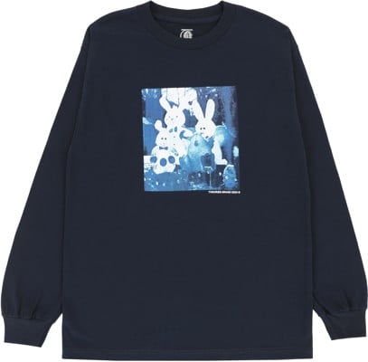 Theories Cyanotype L/S T-Shirt - navy - view large