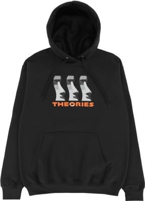 Theories Lost Moai Hoodie - black - view large