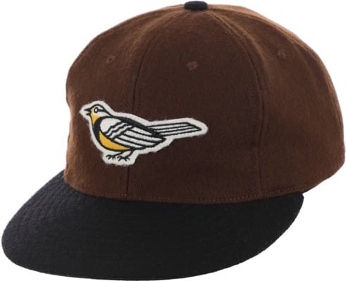 Tactics Meadowlark Ebbets Field Flannels Strapback Hat - brown/black - view large
