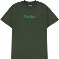 Tactics Happy Wordmark Garment Dye T-Shirt - dark forest green