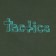 Tactics Happy Wordmark Garment Dye T-Shirt - dark forest green - front detail