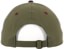 Tactics Throwback Dad Hat - olive/maroon - reverse