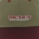 Tactics Throwback Dad Hat - olive/maroon - front detail