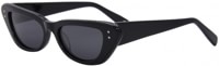 I-Sea Astrid Polarized Sunglasses - black/smoke polarized lens