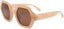 I-Sea Joni Polarized Sunglasses - vanilla/brown polarized lens