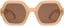 I-Sea Joni Polarized Sunglasses - vanilla/brown polarized lens - front