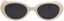 I-Sea Monroe Polarized Sunglasses - cream/smoke polarized - front