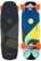 Loaded Ballona Willy 27.75" Complete Cruiser Skateboard - silver trucks/orange wheels