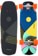 Loaded Ballona Willy 27.75" Complete Cruiser Skateboard - silver trucks/orange wheels