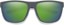 Smith Barra Polarized Sunglasses - matte cement/chromapop green mirror polarized lens - front