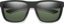 Smith Barra Polarized Sunglasses - matte black/chromapop gray green polarized lens - front