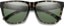Smith Lowdown XL 2 Polarized Sunglasses - vintage tortoise/chromapop gray green polarized lens - front