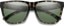 Smith Lowdown XL 2 Polarized Sunglasses - vintage tortoise/chromapop gray green polarized lens - front