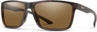 Smith Riptide Polarized Sunglasses - matte tortoise/chromapop brown polarized lens